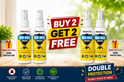 ZatpatZap Bed Bug Protection for Everyday Use 100ML