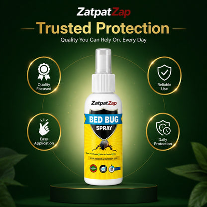 ZatpatZap Bed Bug Protection for Everyday Use 100ML