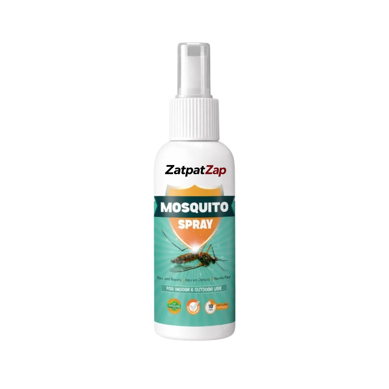 ZatpatZap Mosquito Spray – Indoor & Outdoor Protection 100ML
