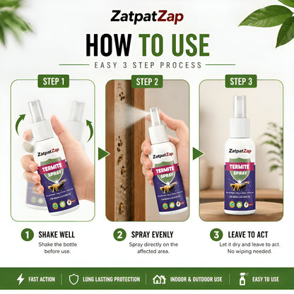 ZatpatZap Termite Spray – Fast & Powerful Termite Killer